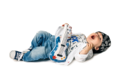 Hudobná gitara textilné Tiny Rockers Tiny Love
