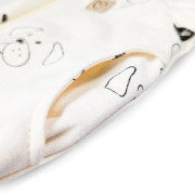 Mikina rozopínacia béžová psíkovia Little Angel