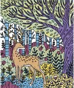 Sada maxi Maľovanie Lesné zvieratká Janod Atelier