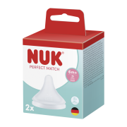 Perfect Match cumlík Flow Control (6+m) 2 ks box Nuk