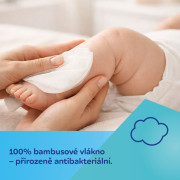 Jednorazové bambusové uteráky 120 ks Canpol babies