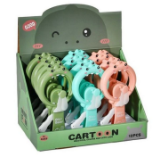 Ručný vetráčik dino 18 cm