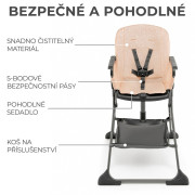 Jedálenská stolička Foldee Kinderkraft