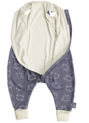 Merino spací vak s nožičkami šedej ovečky