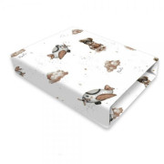 Prestieradlo do postieľky 120 x 60 cm, bavlna Bábätku