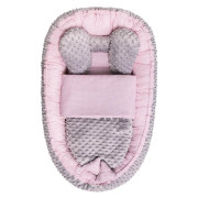 Hniezdočko s perinkou pre bábätko Minky Sweet Baby Belisima