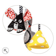 Kontrastný kolotoč Mouse pre bábätko Baby Ono