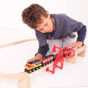 CN nákladný vlak + koľaje Bigjigs Rail