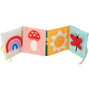 Wimmer skladacia látková knižka Seek & Peek Manhattan Toy