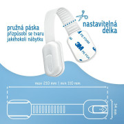 Bezpečnostné zámky viacúčelové pre skrinky a zásuvky nastaviteľné súprava 6 ks Sipo