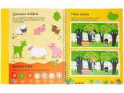 Veľké samolepky a aktivity Farma