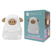 LED silikónová nočná lampička Rgb - ovečka Mary's