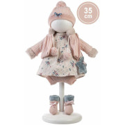 Realistická bábika Lucia s mäkkým látkovým telom 40 cm Llorens