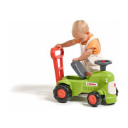 Odstrkovadlo traktor Claas svetlo zelený s volantom