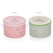 Drevený detský bubienok Pink Zopa