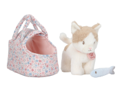 Mačička plyšová Marley v kabelke Little Dutch