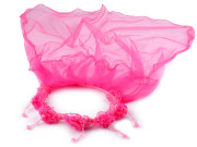 Venček/korunka do vlasov so závojom