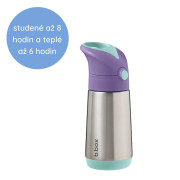 Termoska na pitie so slamkou 350 ml b.box