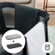 Postieľka cestovná Sofi plus Grey Kinderkraft