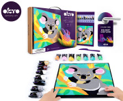 Maľovanie hmotou podľa čísel Koala 29 x 29 cm Okto