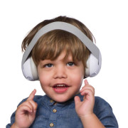 Chrániče sluchu 2v1 Baby & Junior 0-12r White Dooky