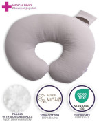 Mušelínový polohovací vankúš MiniRelax 140 cm Babymatex