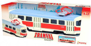 Električka Tatra T3 16 cm retro na spätný chod