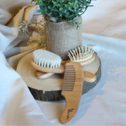 Sada drevených kefiek Baby Care 3 ks