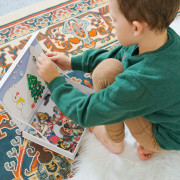 Magnetická kniha Vianoce – Christmas Magnetic Book Edukid