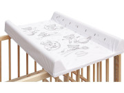 Prebaľovacia podložka s pevnou vložkou Galaxy 80 x 50 cm Scarlett