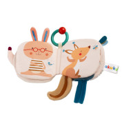 Vzdelávacia, plyšová a šuštiaca knižka, Ježek Akuku