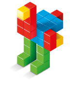 Geomag Magicube Full Color 64 dielikov