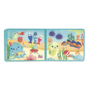 Mäkká obrázková knižka do vody Morský svet Janod