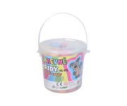 Kriedy farebné na chodník veľké 15ks v plastovom vedre