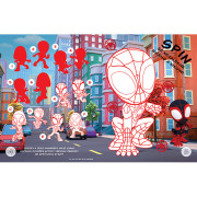 Veselé vyfarbovanie so super samolepkami Spidey