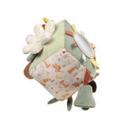 Senzorická textilná kocka Cow Bingo BabyOno