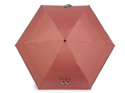 Dievčenské mini skladací UV dáždnik s taškou