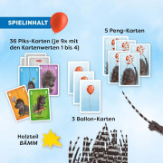 Kartová hra pre deti Piks & Peng Haba