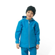 Detská softshellová bunda DUO Turquoise - tyrkysová Esito