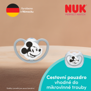 Cumlík Perfect Match Air Mickey 6-18 m 1 ks box Nuk