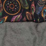 Detská osuška s kapucňou Maxi print 100 x 100 cm Babymatex