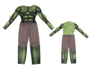 Detský kostým Svalnatý Hulk s maskou Veľ. 110-122/M