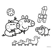 555 samolepiek Prasiatko Peppa