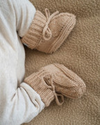 Capáčky Knit Cable Fudge Veľ. 0 - 6 mesiacov Lodger