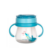 Hrnček športový so slamkou a závažím 250 ml Canpol babies
