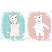 Veľké omaľovánky Dom myšiek Sam & Julie