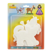 Podložky na zažehľovacie korálky princezná, kôň, mačka MIDI Hama