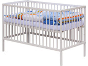 Detská postieľka s kompletnou výbavou, 120 x 60 cm, Koty Scarlett