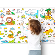 Samolepiaca omaľovánka v úlohe Dinosaury 3 m Jarmelo