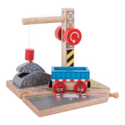 Žeriav so štrkom Bigjigs Rail